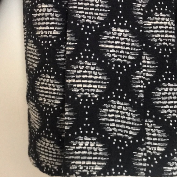 H&M: Navy Blue with gray pattern blazer - Picture 2 of 4